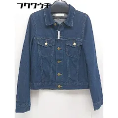 ◇ who's who Chico フーズフーチコ 長袖 デニム ジャケット Gジャン サイズF インディゴ レディース  【中古】 【1106290023046】のサムネイル