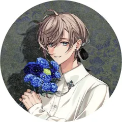 【中古】コースター 叶(黒背景) フラワーコースター 「バーチャルYouTuber にじさんじ ChroNoiR 6th ANNIVERSARY」 にじさんじオフィシャルストア購入特典