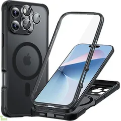 【全面耐衝撃・Magsafe対応】 ESR iPhone 16 Pro Max ケース 全面耐衝撃 MagSafe いPhone16ProMax ケース 個別レンズ保護フィルム1セット iPhone16Pro Max 用マグネットスマホケース Arm