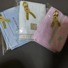 ★BURBERRYハンドタオル★ブルー&ピンク★GIVENCHYハンドタオル★ホワイト★プレゼントに