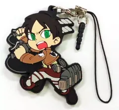 【中古】ストラップ(キャラクター) エレン・イェーガー ラバークリーナーストラップ 「劇場版『進撃の巨人』 前編～紅蓮の弓矢～」
