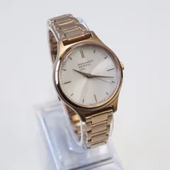 【希少】MARGARET HOWELL 腕時計 ラウンド ゴールド ソーラー . MARGARET HOWELL idea 腕時計 ROUND STRAP SOLAR-TECH