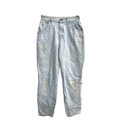 Lee デニムパンツ W28 リー レディース ライトブルー コットン USA製 古着卸 アメリカ仕入 2502-866