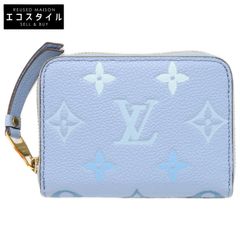 LOUIS VUITTON ルイヴィトン 美品 M80408 モノグラムアンプラント バイザプール ジッピーコインパース