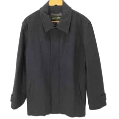 エディーバウアー Eddie Bauer レーヨン混ウール ステンカラー比翼ハーフコート メンズ import：S のサムネイル