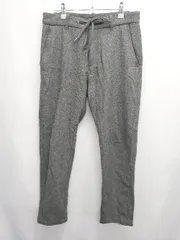 ◇ ⊇ JOURNAL STANDARD ミックスカラー ウール テーパードパンツ サイズS ブラック グレー系 メンズ E  【1507010012850】