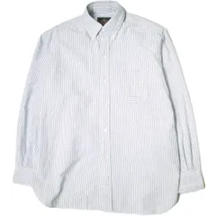 PALACE x BEAMS PLUS パレス ビームスプラス 24AW 別注 BUTTON DOWN SHIRTS ストライプオックスフォード ボタンダウンシャツ 38-11-0921-791 L STRIPE(SAX x WHITE) 長袖 トップス