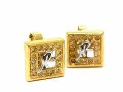 NINA RICCI ニナリッチ クリップ式 イヤリング アクセサリー レディース ゴールド系×シルバー系 DF2570のサムネイル
