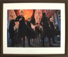 冨樫義博展 レベルE 額装高精細複製原画 - メルカリ