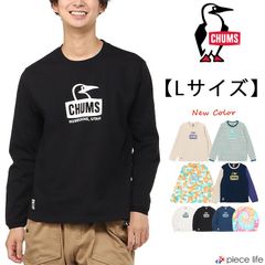 【2025春夏新色追加】チャムス CHUMS ロンT 長袖 Tシャツ ロングスリーブ ロングTシャツ カットソー ブービーフェイス Booby Face L/S T-Shirt メンズ レディース ユニセックス 綿 コットン Lサイズ CH01-2274