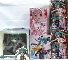 未開封　初音ミク　フィギュア　5個セット　まとめ売り