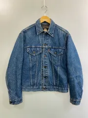 Levi’s 70505 0317 デニムジャケット38 裏地ブランケット 楽天市場】【中古】LEVI'S裏地ブランケット デニムジャケット