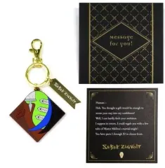 【中古】雑貨 セベク・ジグボルト ラバーチャーム＆メッセージカードセット 「ディズニー ツイステッドワンダーランド バレンタインデーギフト2022」