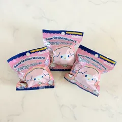 サンリオ キャラクター おばけバスボール マイメロ プリン バスボール3個セット お風呂 泡玉 フィギュア マスコット コレクション
