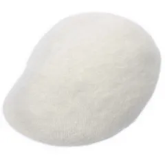 カンゴール COTTON TWILL ハンチングキャップ ホワイト