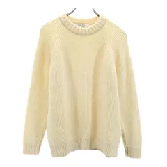 ケリーウーレンミルズ イギリス製 長袖 ウール セーター 36 アイボリー Kerry woollen mills ニット レディース 古着 【231208】