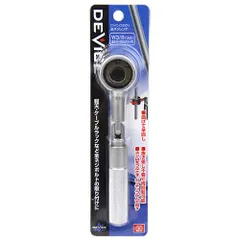 BFJ1036760 全ネジレンチ SK11 DVC-03ZN ネジ山を潰すことなく、全ネジボルトをしっかり掴んで回します。軽天、ケーブルラックなどの全ネジ・寸切り・吊りボルトの取付作業。 BFJ1036760のサムネイル