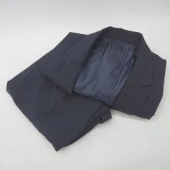 ◇ ⊂ RUIRUE BOUTIQUE ルイルエ・ブティック 背抜き 1b S パンツスーツ サイズ表記なし ネイビー系 レディース E  【1507160017545】