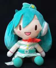 初音ミク メガジャンボ　ふわふわ　ぬいぐるみ 非売品　レア 初音ミク メガジャンボふわふわぬいぐるみ タグ付き