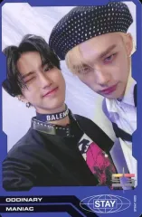 【中古】コレクションカード(男性) Stray Kids/Hyunjin(ヒョンジン)・HAN(ハン)/裏面青/CD「ODDINARY」初回限定封入特典トレーディングユニットフォトカード