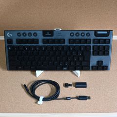 Logicool G913 TKL ゲーミングキーボード テンキーレス 無線・Bluetooth接続　薄型 リニア（赤軸） 日本語配列
