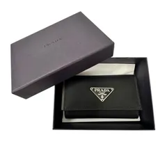 ✨美品✨PRADA　プラダ　テスートナイロン　キーケース　黒　ブラック