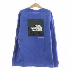 ザノースフェイス THE NORTH FACE ロングスリーブスリーブグラフィック ティー 子ども服 ジュニア Tシャツ ロンT 長袖 150 ブルー NTJ32334 /NQ