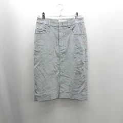 ◇ ⊇ GALLARDAGALANTE 膝丈 タイト スカート サイズ0 グレー レディース E  【1502030034837】