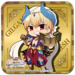 [중고] 코스터(캐릭터) 캐스터/길가메쉬 오리지널 코스터 [세가 콜라보 카페 Fate/Grand Order - 절대 마수 전선 바빌로니아- 제1탄] 메뉴 주문 특전