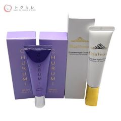 【トクキレ】WELLVY CHURUMI チュルミ薬用ファンデーション 26g 2点 スキンヴィーナス リンクルホワイトクリームNc 22g 1点 計3点セット 未使用 美白・シワ改善 スキンケア メイク