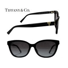 【TIFFANY&CO】ティファニー　サングラス　TF4237BF　8001/3C　ブラック/ゴールド　フルフィットモデル　国内正規品