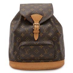 LOUIS VUITTON ルイ ヴィトン モノグラム モンスリMM リュックサック バックパック ショルダーバッグ M51136