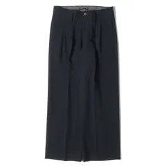 PUBLIC TOKYO パブリックトウキョウ パンツ ツータック ストレッチ ポリエステル スラックスパンツ ボトムス ズボン トラウザー ダークネイビー 紺 1 日本製 ブランドのサムネイル