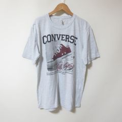 C791　CONVERSE　コンバース　Tシャツ　スニーカープリント　半袖　LL