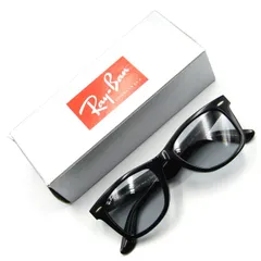 Ray-Ban レイバン サングラス RB2140-F WAYFARER イタリア製 ウェイファーラー フルフィット ウェリントン 601/R5 ブラック61003320のサムネイル