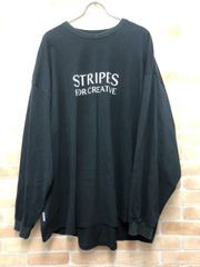 【中古】 S.F.C (Stripes For Creative) エスエフシー Tシャツ ロゴ ロンT ブラック XXL 111387738