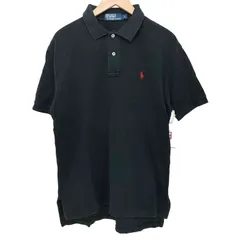 ポロバイラルフローレン Polo by RALPH LAUREN 90S  ポニー刺繍 鹿の子 ポロシャツ メンズ import：L 