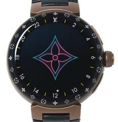 ★箱保付！極美品！LOUIS VUITTON ルイヴィトン タンブール ホライゾン スマートウォッチ QAD02Z メンズ★