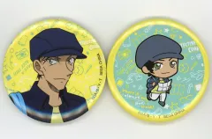 【中古】バッジ・ビンズ 赤井秀一 缶バッジセット(2個組) 「セガ ラッキーくじ 名探偵コナン Good Day! Good Travel!」 J賞