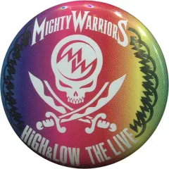 【中古】バッジ・ピンズ(男性) MIGHTY WARRIORS 缶バッジ 「HiGH＆LOW THE LIVE」