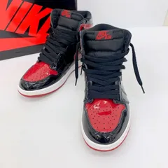 NIKE AIR JORDAN 1 RETRO HIGH OG 555088-063 エア ジョーダン 1 レトロ ハイ パテントブレッド スニーカー 箱付き ナイキ 靴 DF15101■