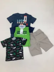 N YT24050714 キッズ ラッシュガード Tシャツ パンツ 4点セット