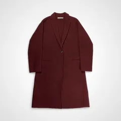 vince. ヴィンス / 1B ライトメルトンコート ワインレッド  参考定価：120,000程度 SIZE:XSのサムネイル