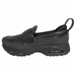美品 セリーナ ウィリアムズ デザインクルー × ナイキ SWDC × NIKE エアマックス フェノメナ レザー ローファー スニーカー シューズ "Air Max Phenomena" HJ4400-002 ロゴ金具 26cm 黒 レディース メンズのサムネイル