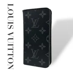 訳あり品 4958 LOUIS VUITTON ヴィトン スマホケース ブラック