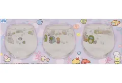 【中古】マグカップ・湯のみ なりきりセット すみっコとうみっコ グラス3点セット 「すみっコぐらし」