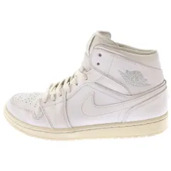 NIKE (ナイキ) AIR JORDAN 1 MID エアジョーダン1 ミッドカットスニーカー 1ホワイト US10/28cm 554724-104