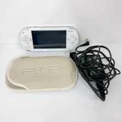 ＆【通電確認済み】PSP-1000 CW セラミックホワイト　PSP SONY ソニー【ゲーム機本体】【1】