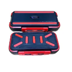 Zeros'7 釣り 収納 ボックス アウトドア タックル ボックス SL 2個セット 小物入れ ルアーケース 釣り具 道具箱 仕切り 防水 仕切り付き ケース (2個セット) [2個セット]