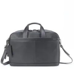 美品 hartmann ハートマン レザー 2WAY ビジネス バッグ 斜め掛け 書類鞄 トート 通勤 ショルダー ブラック 黒 A4 メンズ MMM BN11-10【中古】